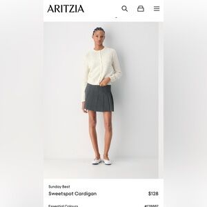 Aritzia wool cardigan
